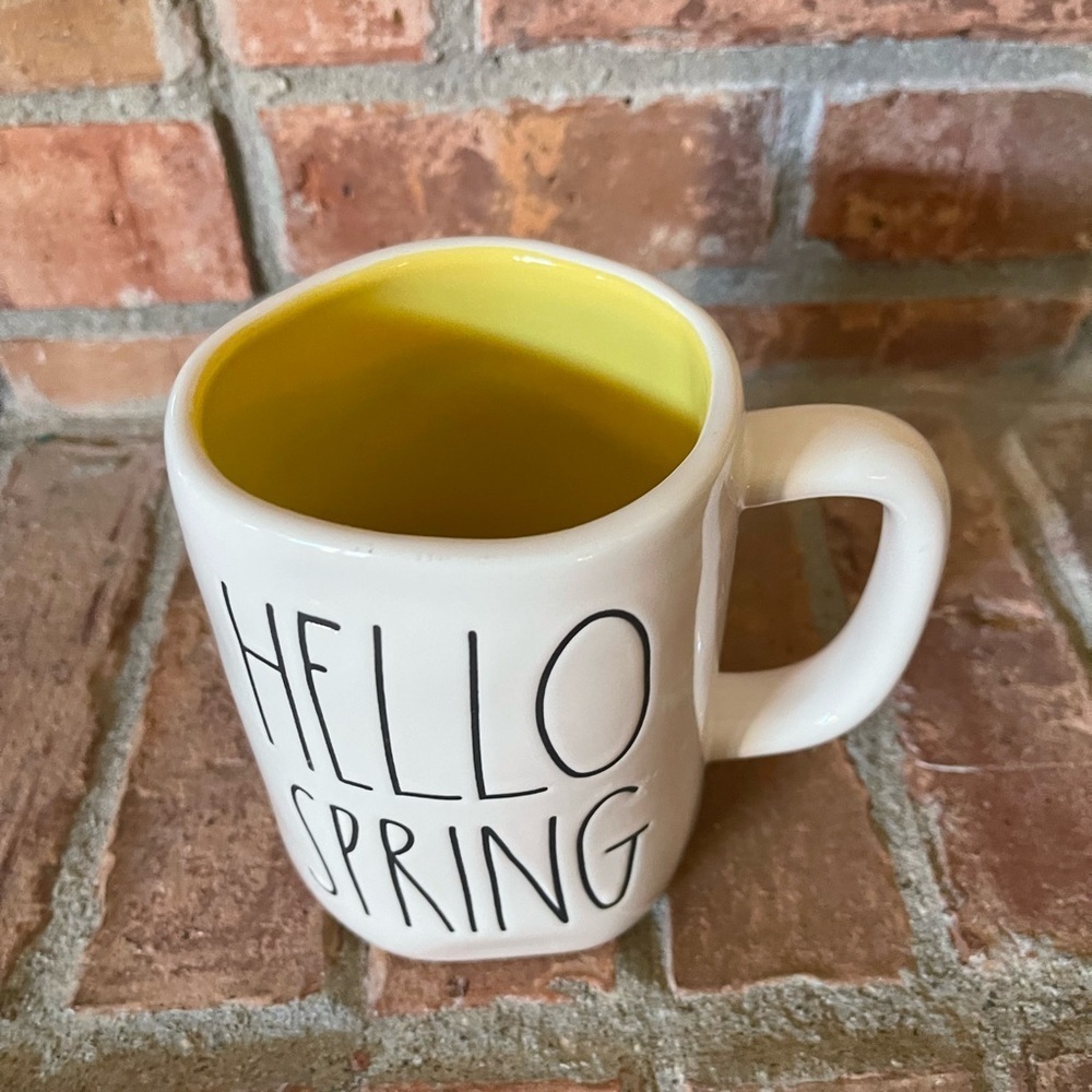NEW Rae Dunn Hello Spring Coffee Mug - Picture 2 of 3